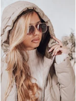 FashionStreet béžová dámská bunda TY4238