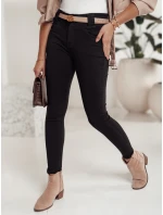 Dámské skinny džíny SKINTRA černé FashionStreet UY2218