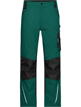 Daiber JN 832 (42-60) Pracovní kalhoty - Strong 02.832M dark green/black