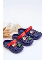 Dětské pěnové lehké sandály Crocs námořnická modrá Sweets