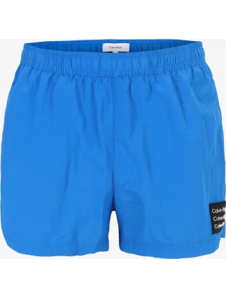 Pánské plavkové kraťasy KM0KM00711 C46 - královský modrá - Calvin Klein