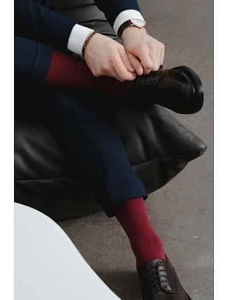 Bavlněné pánské podkolenky 027