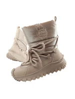 Lee Cooper dámská sportovní obuv zimní trekingová zateplená béžová přírodní kůže dámské