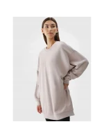 Dámská mikina bez podšívky s kapucí 4F 4FAW23TSWSF0764-56S