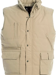 B&C Bodywarmer Explorer Vesta 01.0880 beige
