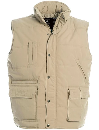 B&C Bodywarmer Explorer Vesta 01.0880 beige