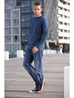 Daiber JN 913 Pánské tričko s dlouhým rukávem 02.0913 grey heather