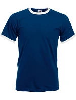 Fruit of the Loom Ringer T Racerback tričko 16.1168 navy/white