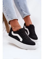 Dámské Tenisky Na Platformě Černé Tellnira