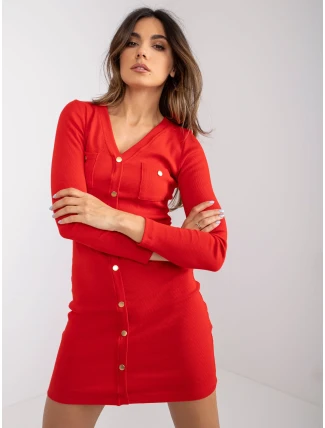 Šaty RV SK 7434.13 červená Šaty RV SK 7434.13 červená