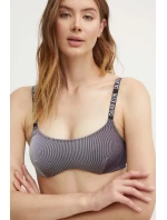 Dámská plavková podprsenka KW0KW02609 BEH černá - Calvin Klein Dámská plavková podprsenka KW0KW02609 BEH černá - Calvin Klein