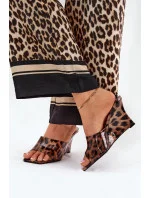 Pantofle BD121 leopard - Step in style