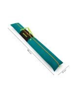 Zeleno-černý kryt lyží Meteor Croma