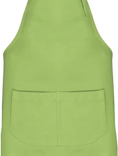 Kariban K 889 Dětská zástěra s laclem 20.K889 lime