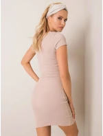 Šaty RV SK 5604.83P béžová Šaty RV SK 5604.83P béžová