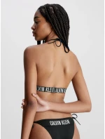 Dámská plavková podprsenka KW0KW01824 BEH černá - Calvin Klein Dámská plavková podprsenka KW0KW01824 BEH černá - Calvin Klein