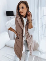 Dámská prošívaná vesta GAMIS růžová FashionStreet TY3292