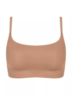 Dámská podprsenka ZERO Feel 2.0 Ultra Bra - BROWN - sv. hnědá 00CM - SLOGGI