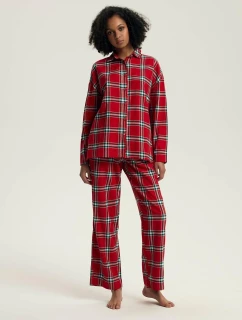 Henderson Dámské pyžamo 43716 Dalisa délka/r S-3XL rozepínací