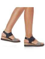 Remonte W RKR646 kožené sandály na platformě Remonte W RKR646 kožené sandály na platformě