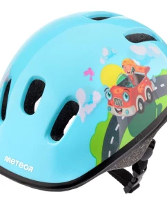 Cyklistická přilba Meteor KS06 Firefighter Jr 17441 r. S 48-52 cm dětské