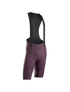 Cyklistické kraťasy NORTHWAVE Fast Bibshort v barvě bordové