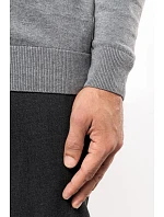 Kariban PK 900 Pánský svetr Supima® 20.0900 grey heather Kariban PK 900 Pánský svetr Supima® 20.0900 grey heather