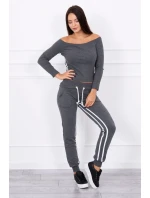 Sada s dvojitými pruhy grafit