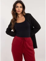 Kalhoty DHJ SP A7690.01P bordó Kalhoty DHJ SP A7690.01P bordó