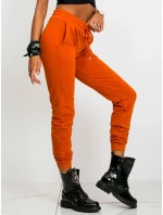 Tepláky RV DR 5040.07X tmavě oranžová