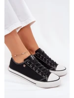 Dámské nízké tenisky Big Star – černé