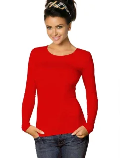 Dámské tričko Manati long red - BABELL