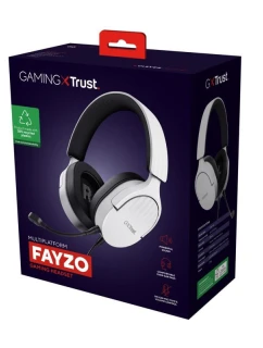 TRUST GXT489W FAYZO HEADSET WHT (25210)