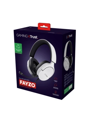 TRUST GXT489W FAYZO HEADSET WHT (25210) TRUST GXT489W FAYZO HEADSET WHT (25210)