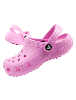 Dětské sandály Crocs Classic trendy růžové pohodlné lehké dřeváky