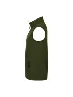 Pánská softshellová vesta Trail (vojenská)