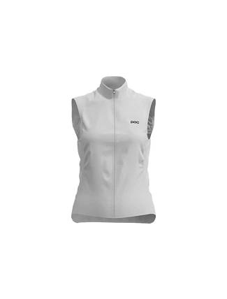 Cyklistická vesta POC W's Enthral Gilet, bílá
