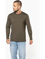 Kariban K 359 Pánské tričko s dlouhým rukávem 20.K359 forest green