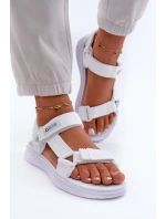 Dámské Sandály Big Star bílé FF274A603