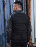 Pánská přechodná prošívaná bunda černá FashionStreet TX4855