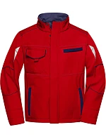 Daiber JN 851 Pracovní letní softshellová bunda - Color 02.0851 red/navy Daiber JN 851 Pracovní letní softshellová bunda - Color 02.0851 red/navy