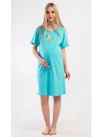 Dámská noční košile mateřská Papoušek