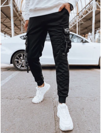Pánské bojové kalhoty černé FashionStreet UX4203