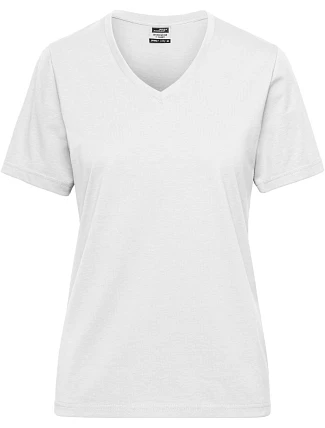 Daiber JN 1807 Dámské pracovní tričko z bio bavlny - Solid 02.1807 white Daiber JN 1807 Dámské pracovní tričko z bio bavlny - Solid 02.1807 white