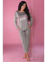 Dámské pyžamo model 106 šedé - LivCo Corsetti Dámské pyžamo model 106 šedé - LivCo Corsetti