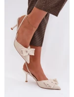 Sandály na podpatku  model 224470 Step in style