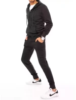 FashionStreet pánské tmavě šedé tepláky AX0536