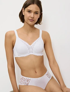 Podprsenka bez kostic - Modern Lace+Cotton: tvarování s bavlněným pohodlím Triumph