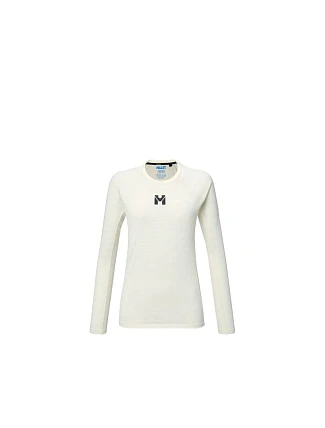 Dámské tričko MILLET Trilogy Wool Ts Ls W, béžové Dámské tričko MILLET Trilogy Wool Ts Ls W, béžové