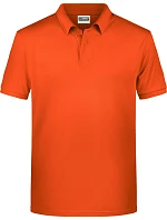 Daiber 8010 Pánské piqué polo z bio bavlny 02.8010 dark orange Daiber 8010 Pánské piqué polo z bio bavlny 02.8010 dark orange